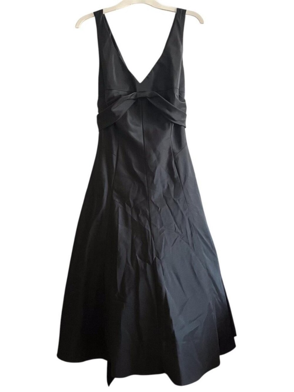 vintage black dress with bow